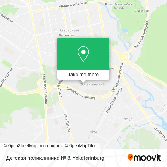 Детская поликлиника № 8 map