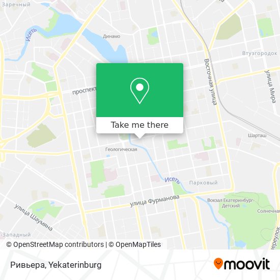 Ривьера map