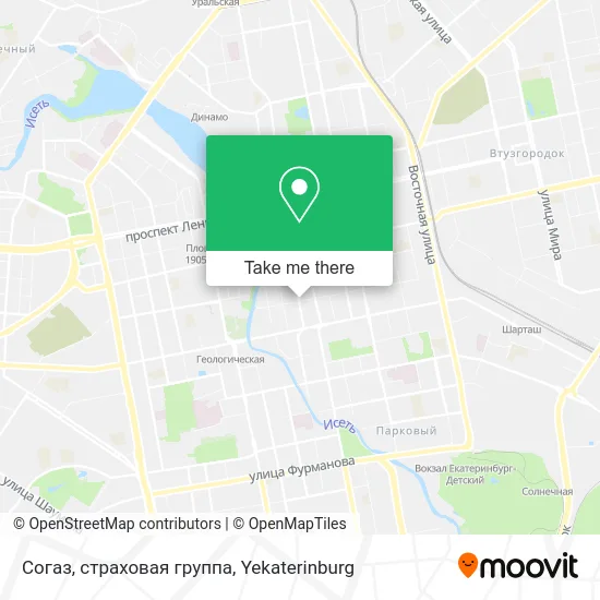 Согаз, страховая группа map