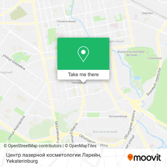 Центр лазерной косметологии Ларейн map