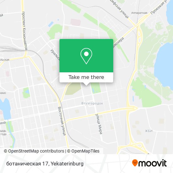 ботаническая 17 map