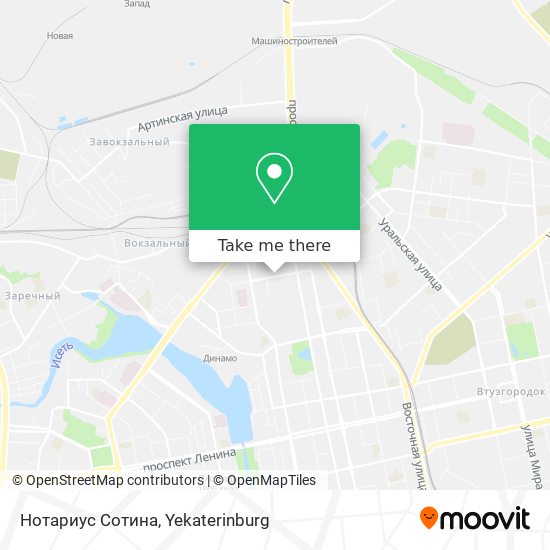 Нотариус Сотина map