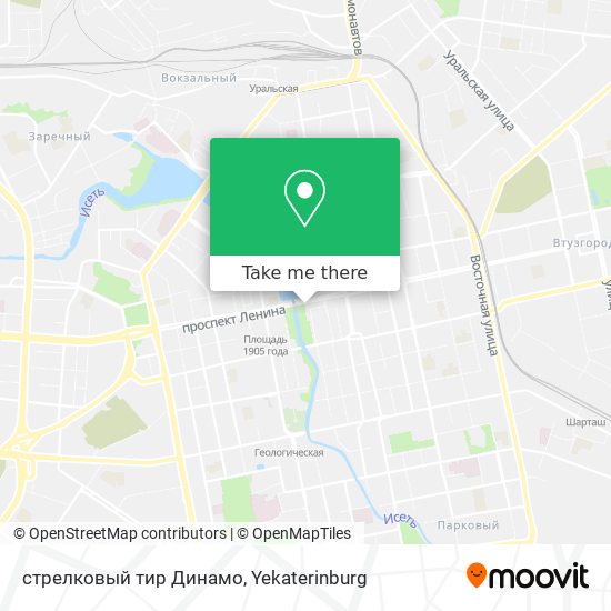 стрелковый тир Динамо map