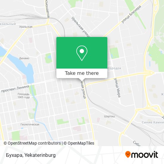 Бухара map
