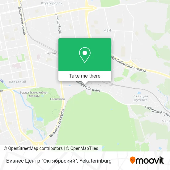 Бизнес Центр "Октябрьский" map