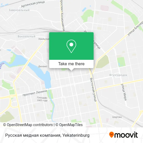 Русская медная компания map