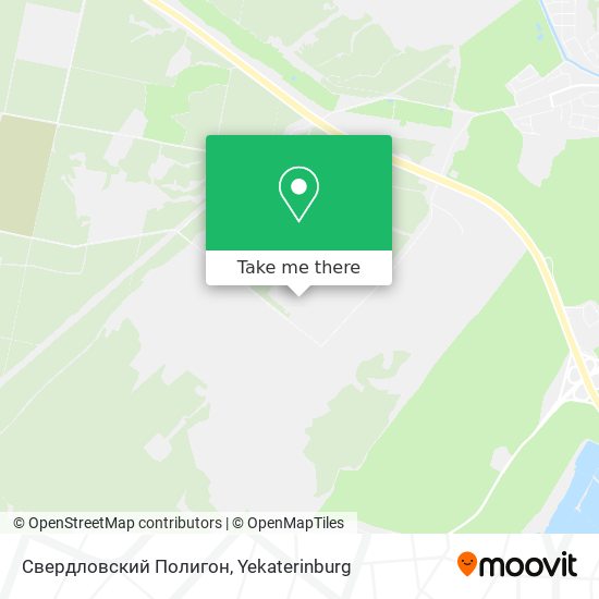 Свердловский Полигон map