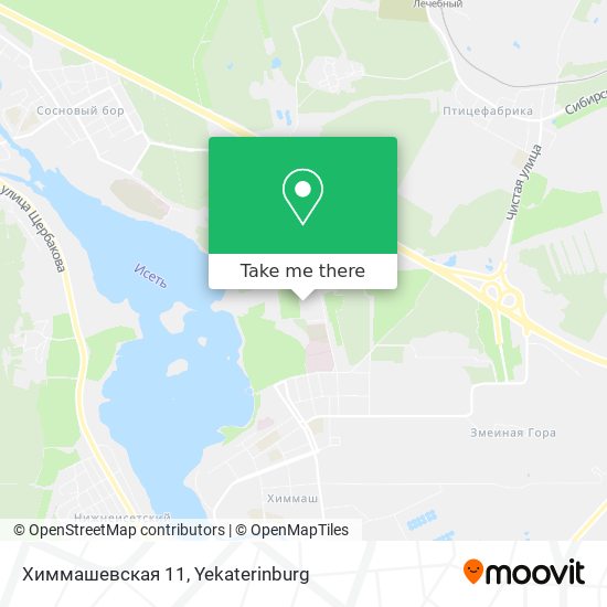Химмашевская 11 map