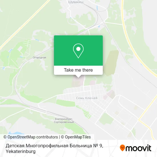 Детская Многопрофильная Больница № 9 map