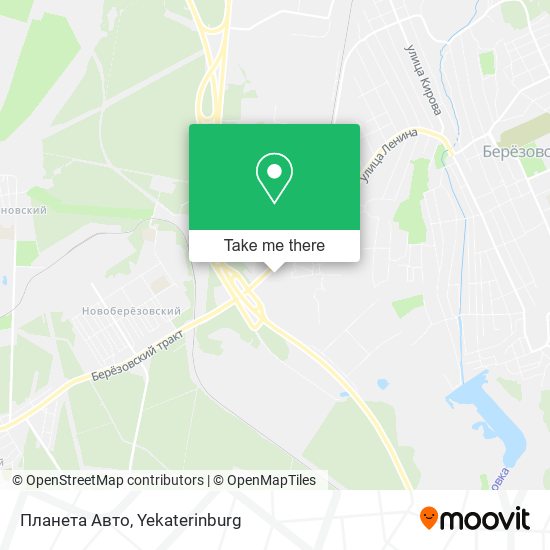 Планета Авто map