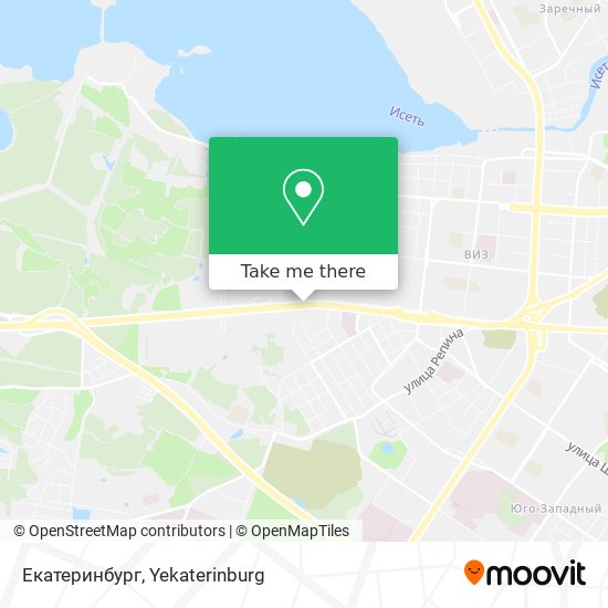 Екатеринбург map