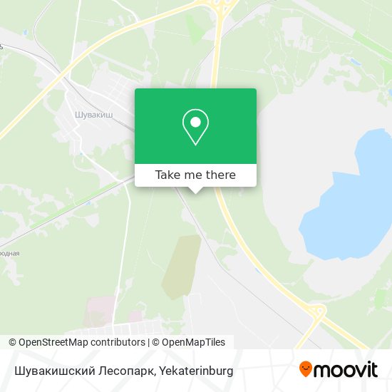 Шувакишский Лесопарк map