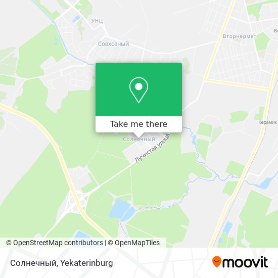Солнечный map