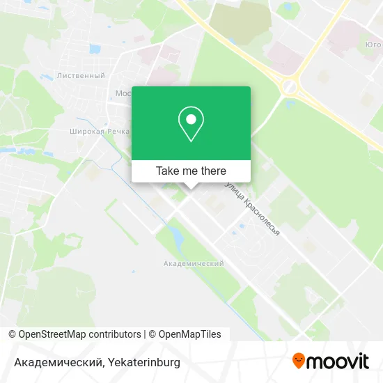 Академический map