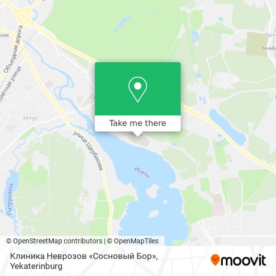 Клиника Неврозов «Сосновый Бор» map