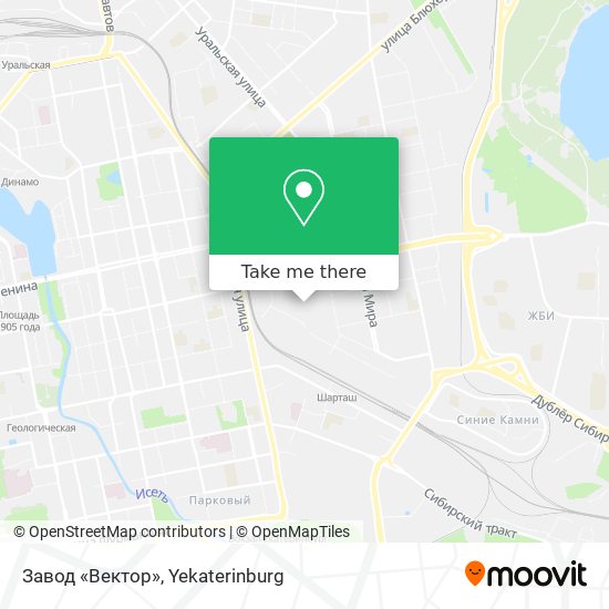 Завод «Вектор» map