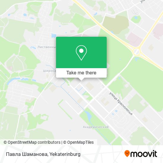 Павла Шаманова map