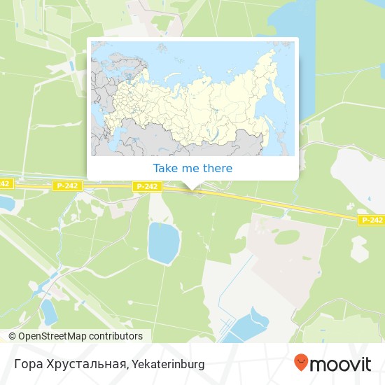 Гора Хрустальная map