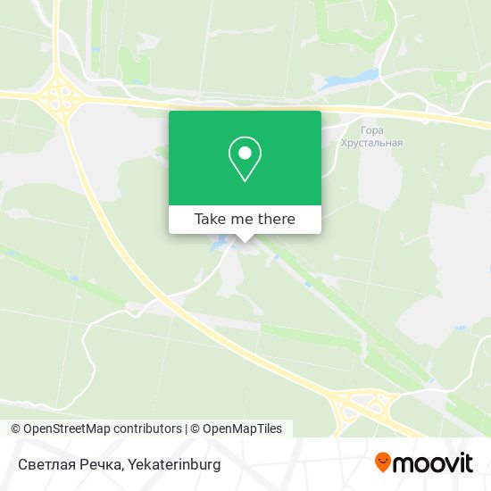 Светлая Речка map