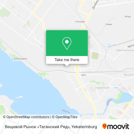 Вещевой Рынок «Таганский Ряд» map
