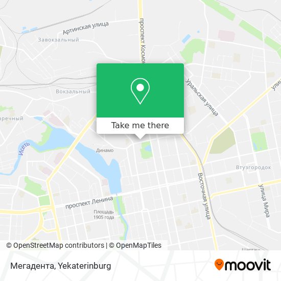 Мегадента map