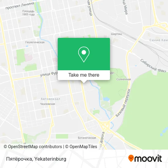 Пятёрочка map