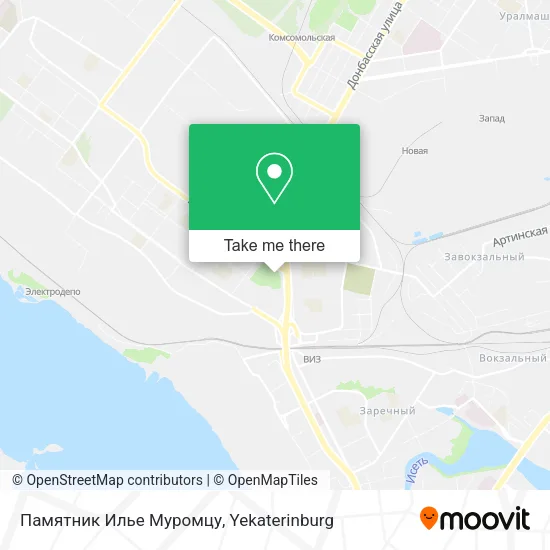 Памятник Илье Муромцу map