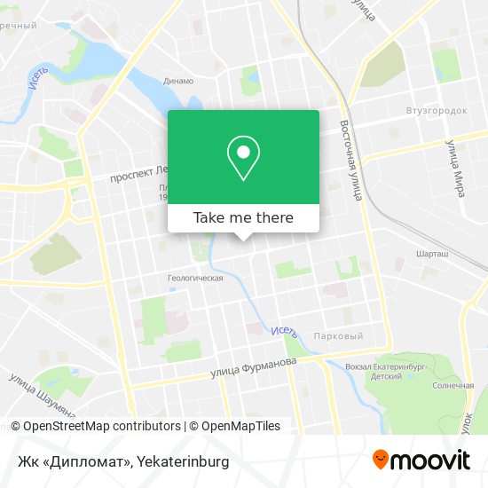 Жк «Дипломат» map