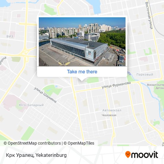 Крк Уралец map