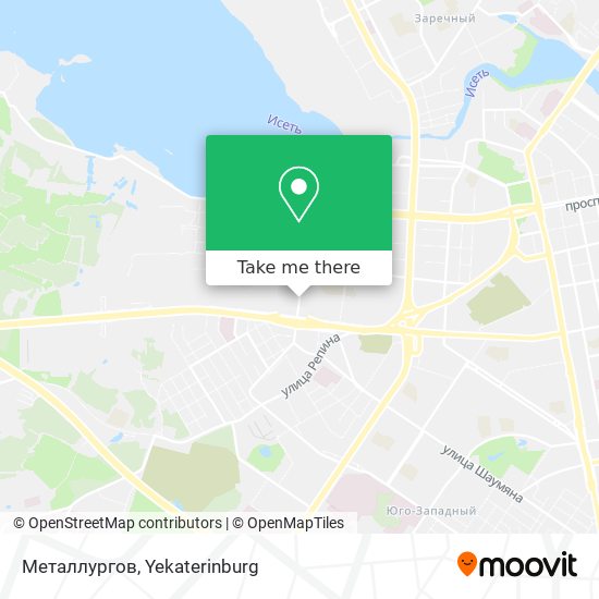 Металлургов map