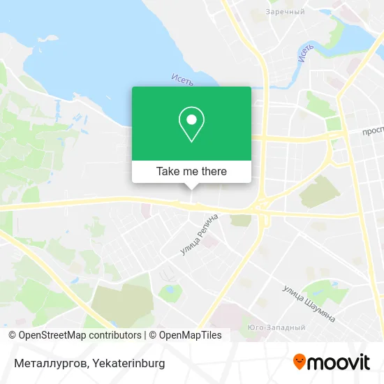 Металлургов map