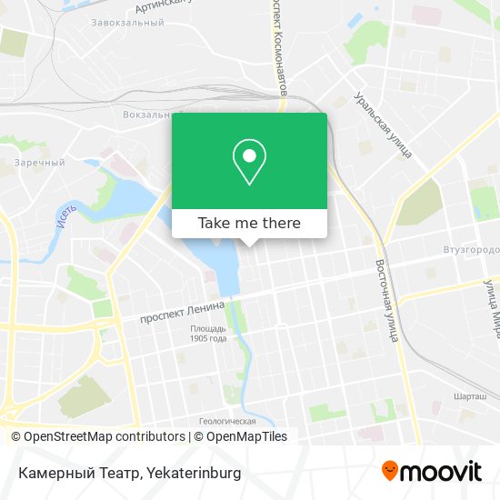 Камерный Театр map