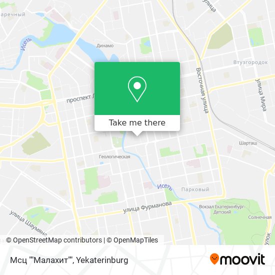 Мсц ""Малахит"" map