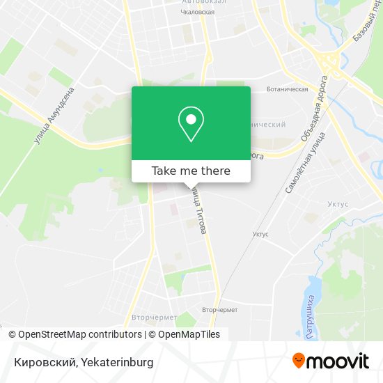 Кировский map