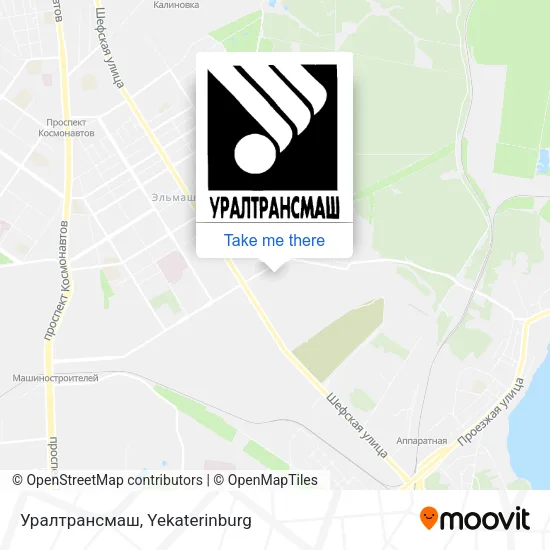 Уралтрансмаш map
