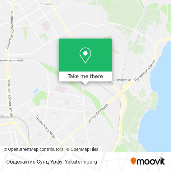 Общежитие Сунц Урфу map