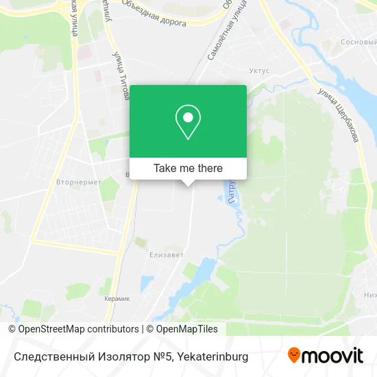 Следственный Изолятор №5 map