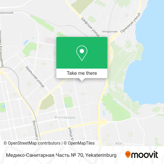 Медико-Санитарная Часть № 70 map