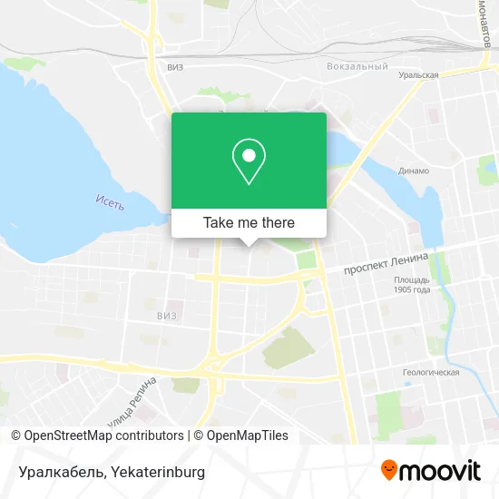 Уралкабель map