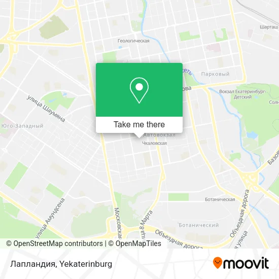 Лапландия map