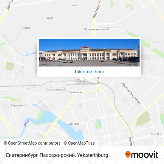 Екатеринбург-Пассажирский map