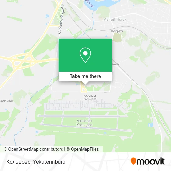 Кольцово map