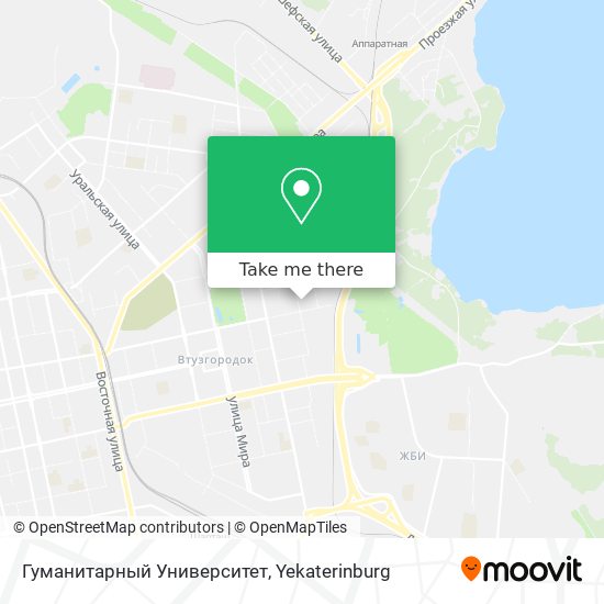 Гуманитарный Университет map
