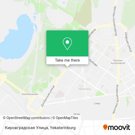 Кировградская Улица map