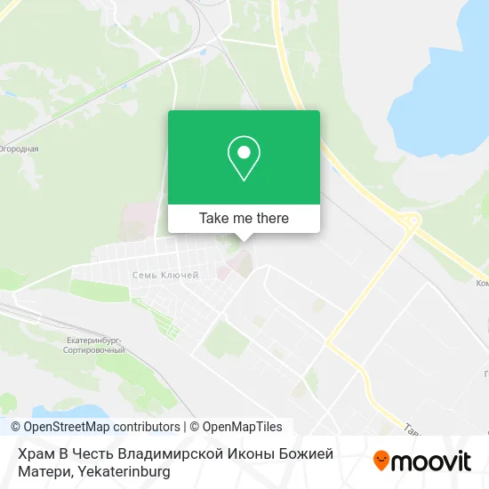 Храм В Честь Владимирской Иконы Божией Матери map