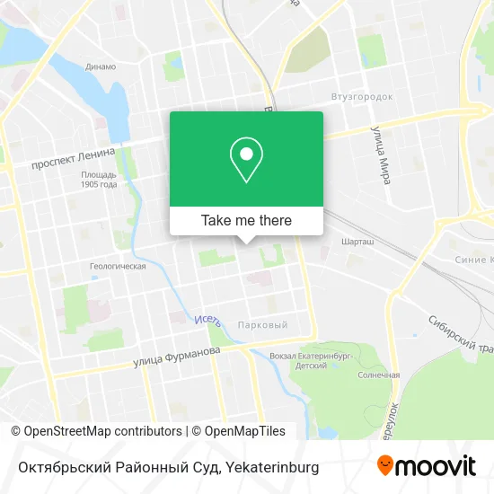 Октябрьский Районный Суд map