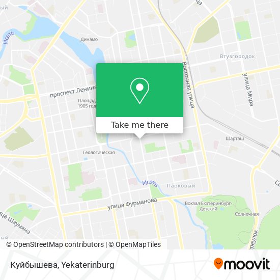 Куйбышева map