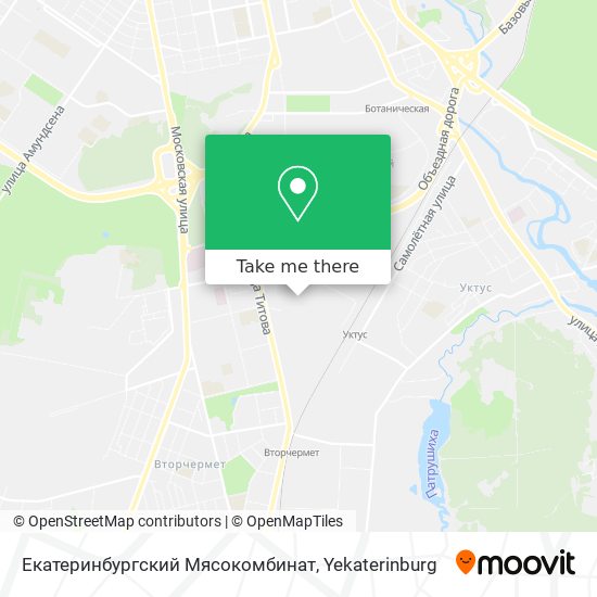 Екатеринбургский Мясокомбинат map