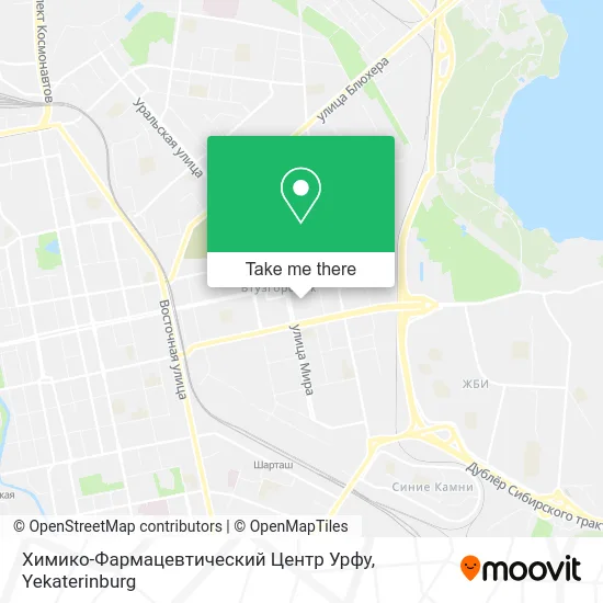 Химико-Фармацевтический Центр Урфу map