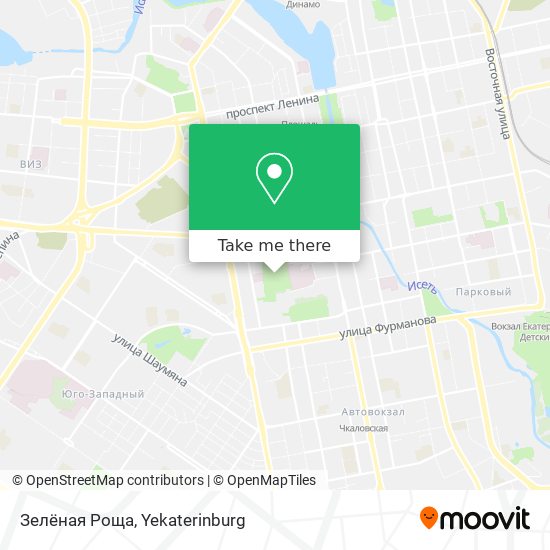 Зелёная Роща map